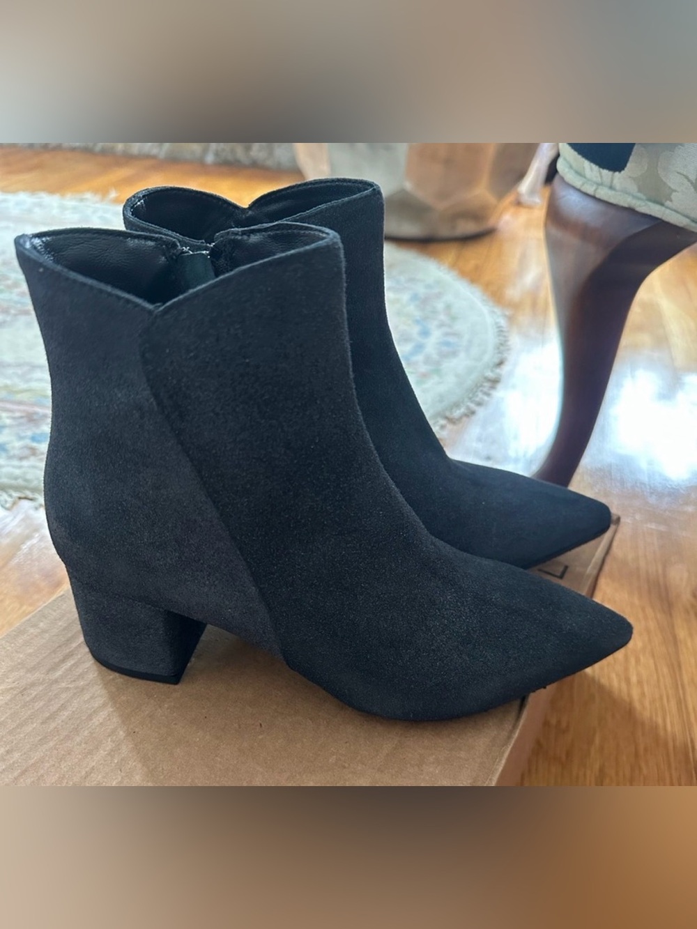 Cordani Queenie ASHES Women’s 36 - 5.5/6 leather ankle boots